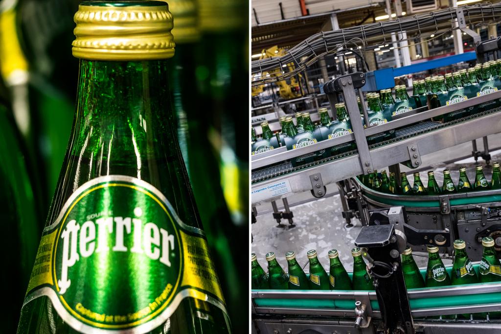 Perrier faces concerns after faecal matter found in fountain of sparkling water